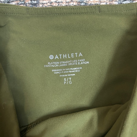 Athleta Elation Straight Leg Pants Trendy - Picture 4 of 5